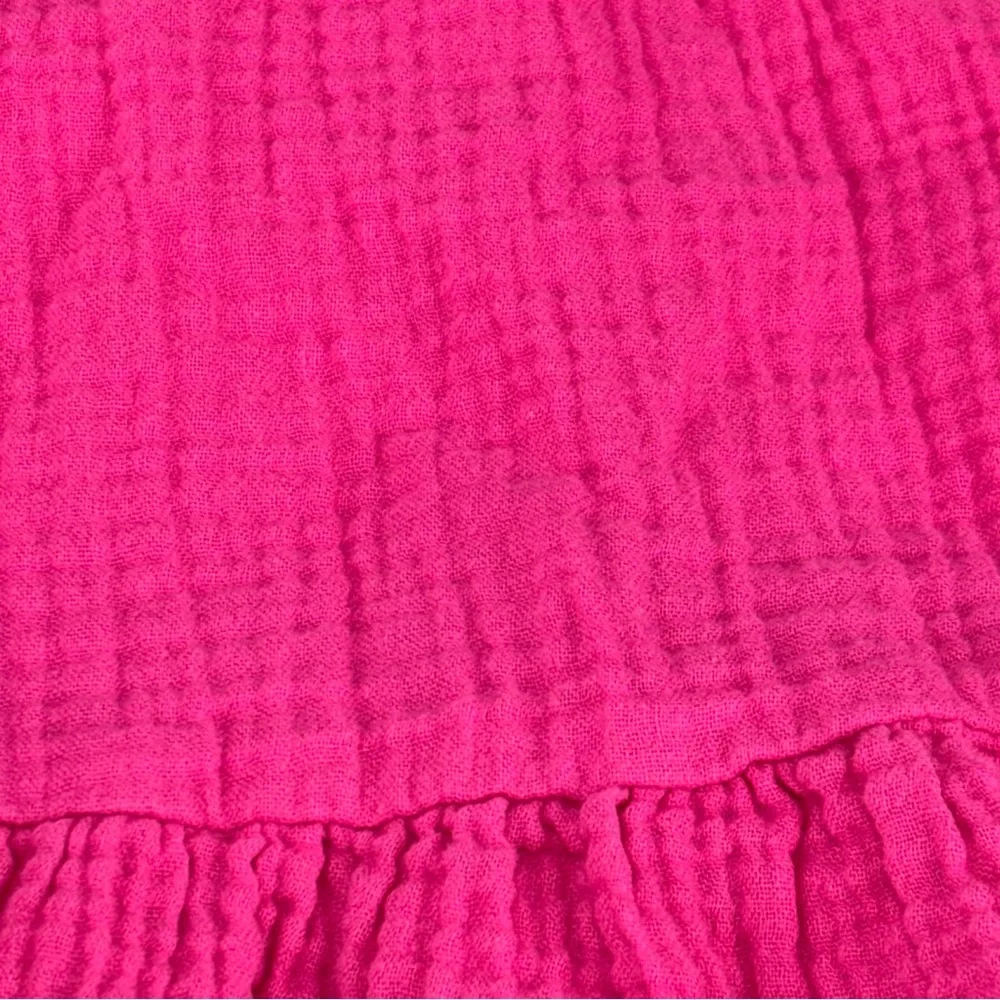 Pink & Fuchsia Wonder Nation Toddler Girl Ruffled & Flutter Sleeve Dress 5T - Picture 7 of 14